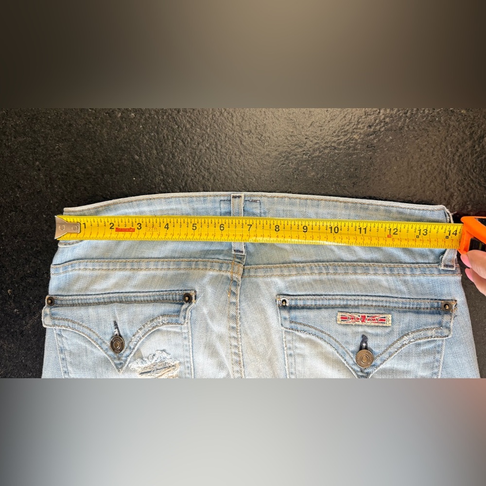 Hudson Farris Flare Light Blue Jeans Size 26 - Picture 8 of 16
